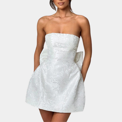 Amelia - Robe de cocktail élégante sans bretelles pour femmes