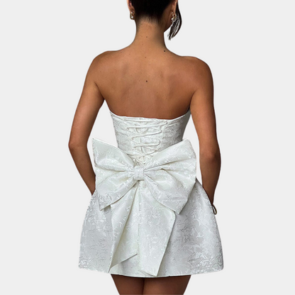 Amelia - Robe de cocktail élégante sans bretelles pour femmes