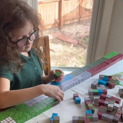 Evacraft® Blocs de construction magnétiques
