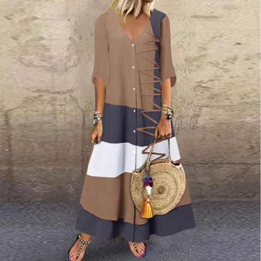 ALTHAIA - Robe longue élégante et stylée