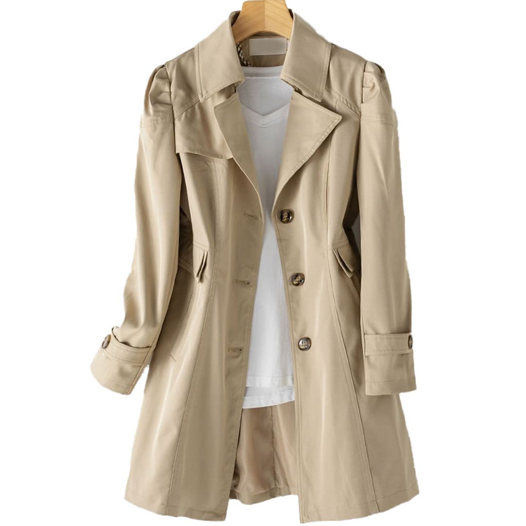 Veste coupe-vent longue imperméable printemps été Élégance