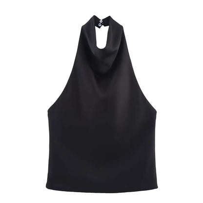 Vivienne – top dos-nu satiné au charme lumineux