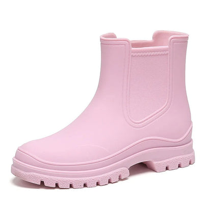 Bottes de pluie imperméables tendance automne hiver Élégance