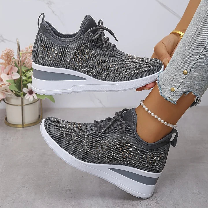 Bea | Éclat Baskets Orthopédiques Pailletées