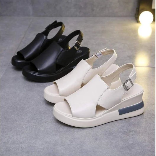 Lya – sandales compensées chic confort absolu