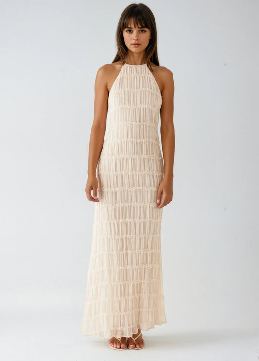 Lucie - robe longue élégante pour un été sans effort