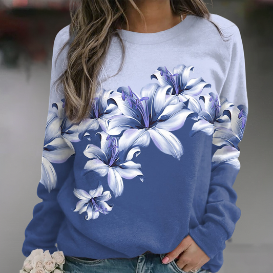 Sweatshirt d'été luxe décontracté élégance Isaura
