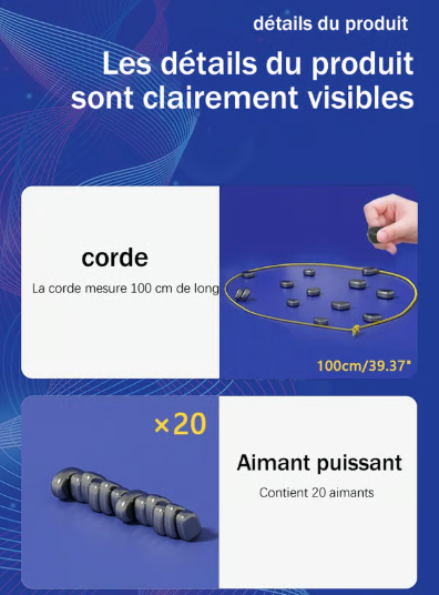 🎁Vente chaude-50% de réduction💥Jeu d'échecs magnétique🔥