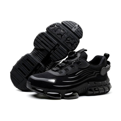 🔥Livraison gratuite - Baskets élégantes unisexes, chaussures de sécurité antidérapantes avec crampons antichocs【Sécurité : S3】