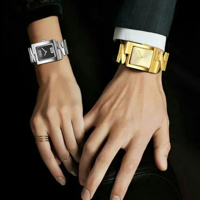 ⏳Édition limitée⏰ Montre carrée à quartz style rétro⌚