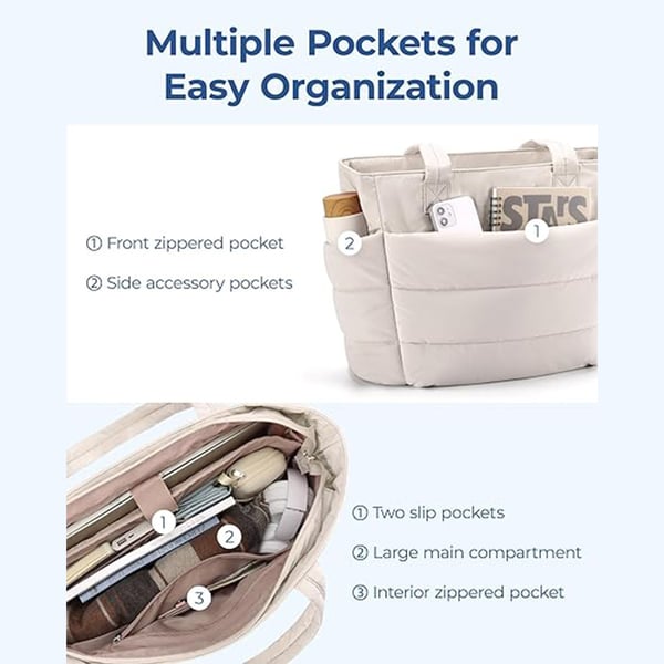 🌟 Sac Fourre-Tout Éclairé et Bouffant – La Touche de Style Idéale pour Toutes Vos Aventures