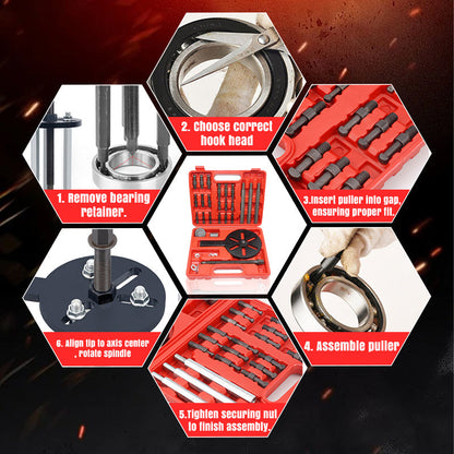 📢4 dernières heures : Grande vente⏰Outil de démontage des roulements internes🪛